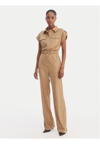 Guess Kombinezon W6RD61 WJ472 Brązowy Regular Fit. Kolor: brązowy. Materiał: syntetyk #1