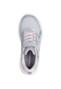 skechers - Adidasy Skechers Wave 92, Dzieci. Okazja: na uczelnię. Kolor: szary. Materiał: materiał. Model: Skechers Sport. Sport: joga i pilates