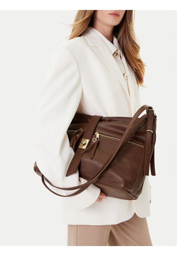 Gino Rossi Torebka CEO-AIDA-RX8858 Brązowy. Kolor: brązowy