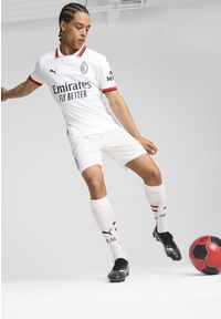 Puma - Męska koszulka wyjazdowa AC Milan 24/25 PUMA White. Kolor: biały
