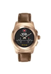 Smartwatch MYKRONOZ ZeTime Premium Regular Złoto-brązowy. Rodzaj zegarka: smartwatch. Kolor: brązowy, wielokolorowy, złoty #1