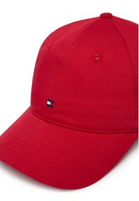 TOMMY HILFIGER - Tommy Hilfiger Czapka z daszkiem Th Flag Soft 6 Panel Cap AW0AW17781 Czerwony. Kolor: czerwony. Materiał: bawełna #2