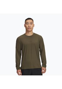 Longsleeve męski Under Armour Project Rock Iso Chill. Kolor: zielony. Długość rękawa: długi rękaw. Sport: fitness #1