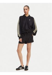 Adidas - adidas Szorty sportowe Terry Towel Firebird KD1398 Czarny Loose Fit. Kolor: czarny. Materiał: bawełna #3