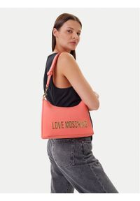 Love Moschino - LOVE MOSCHINO Torebka JC4025PP1MKD0464 Koralowy. Kolor: pomarańczowy. Materiał: skórzane #1