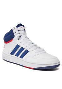 Adidas - adidas Sneakersy Hoops Mid Shoes GZ9647 Biały. Kolor: biały. Materiał: materiał #5