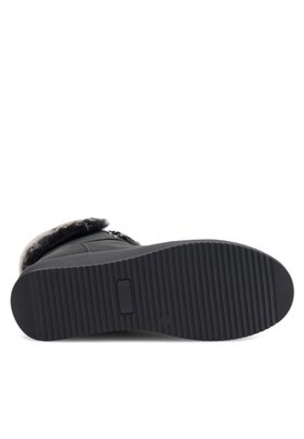 Clara Barson Trzewiki YVET HMD221160-1 Czarny. Kolor: czarny. Materiał: skóra