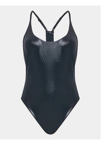 Calvin Klein Swimwear Strój kąpielowy KW0KW02182 Czarny. Kolor: czarny. Materiał: syntetyk