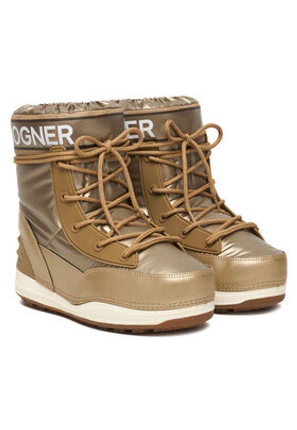 Bogner Śniegowce La Plagne 14 A 32547014 Beżowy. Kolor: beżowy. Materiał: skóra