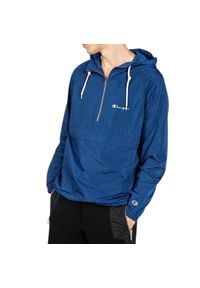 Kurtka turystyczna męska Champion Blouson. Kolor: niebieski. Materiał: poliester. Sport: turystyka piesza #1