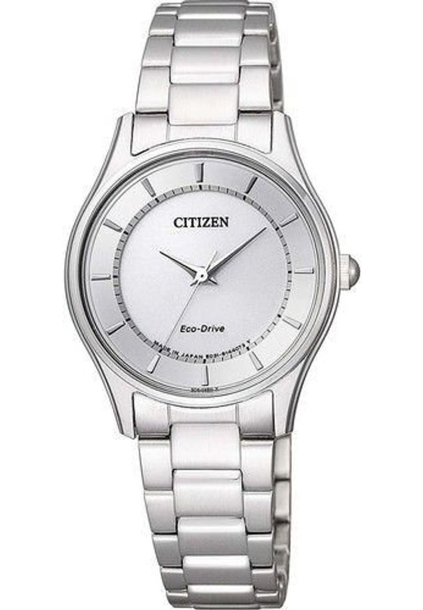 CITIZEN - Zegarek Citizen Zegarek Damski Citizen Collection EM0400-51A Eco-Drive Minimalist