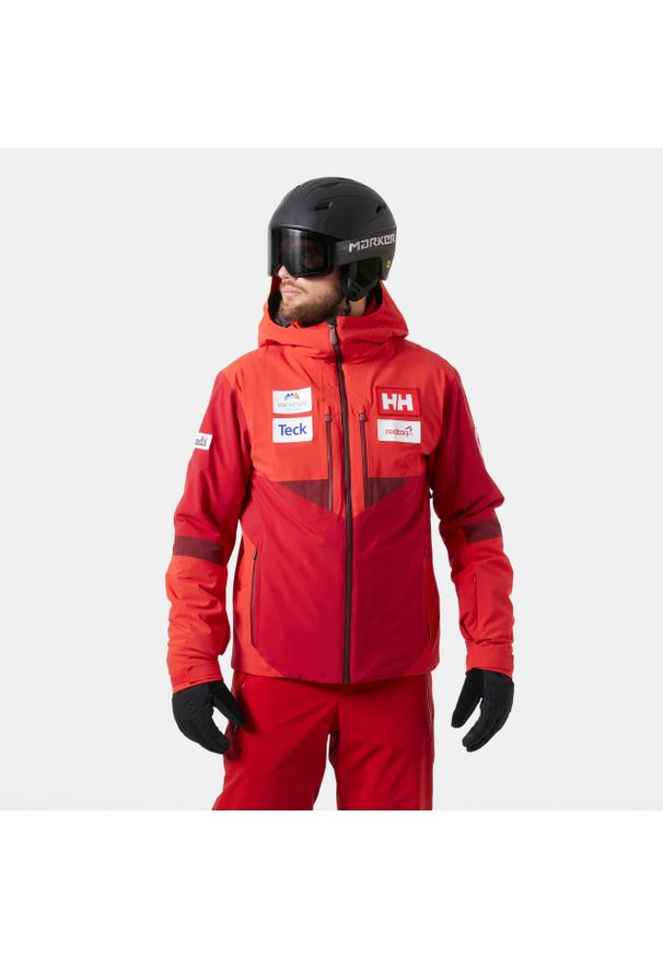 Kurtka narciarska Helly Hansen Kvitfjell Race. Kolor: czerwony. Sezon: zima. Sport: narciarstwo