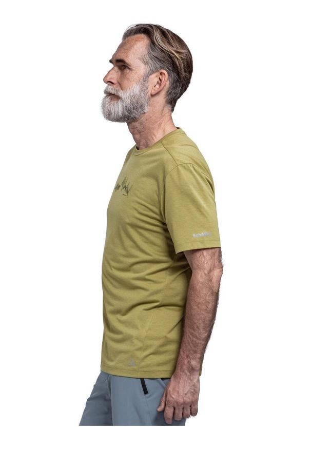 SCHÖFFEL - Koszulka trekkingowa męska Schöffel Circ Sulten. Kolor: zielony. Sport: kolarstwo