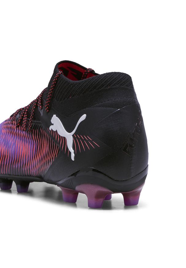 Puma - Buty piłkarskie FUTURE 8 ULTIMATE AG PUMA Black White Glowing Red. Kolor: czerwony, biały, wielokolorowy, czarny. Sport: piłka nożna