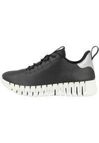 ecco - Buty do chodzenia damskie Ecco 21820360719. Kolor: czarny. Materiał: materiał, tkanina, syntetyk, skóra. Szerokość cholewki: normalna. Sport: turystyka piesza