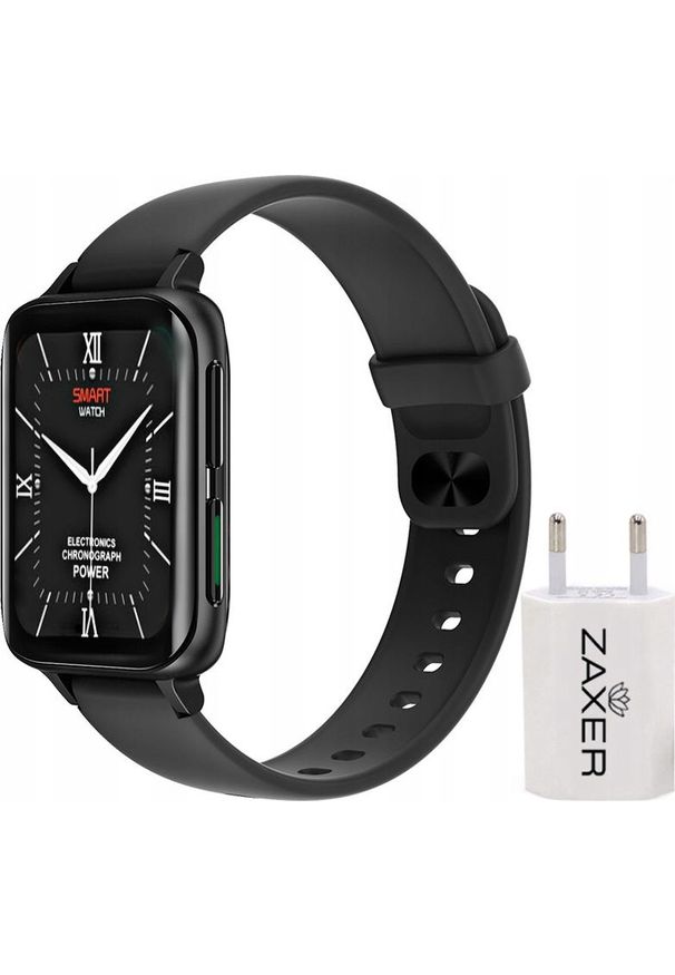 ZAXER - Smartwatch Zaxer ZT93 Czarny. Rodzaj zegarka: smartwatch. Kolor: czarny