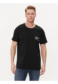 BOSS - Boss T-Shirt 50514914 Czarny Regular Fit. Kolor: czarny. Materiał: bawełna #1
