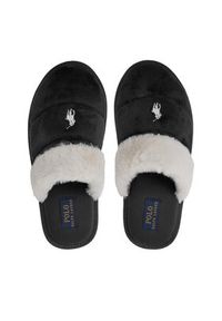 Polo Ralph Lauren Kapcie 842957049002 Czarny. Kolor: czarny. Materiał: materiał #4