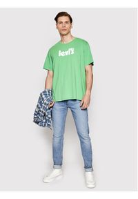 Levi's® T-Shirt 16143-0141 Zielony Relaxed Fit. Kolor: zielony. Materiał: bawełna #4