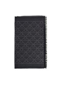 Calvin Klein Szalik LV04D8064G Czarny. Kolor: czarny. Materiał: wełna, materiał