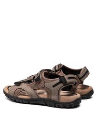 Geox Sandały U S.Strada D U8224D 050AU C0829 Brązowy. Kolor: brązowy. Materiał: skóra #9