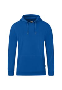 Bluza z kapturem Jako Organic. Typ kołnierza: kaptur. Kolor: niebieski #1