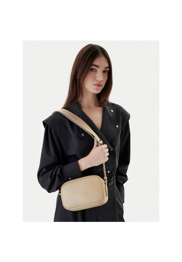 Torebka BOSS. Kolor: beżowy