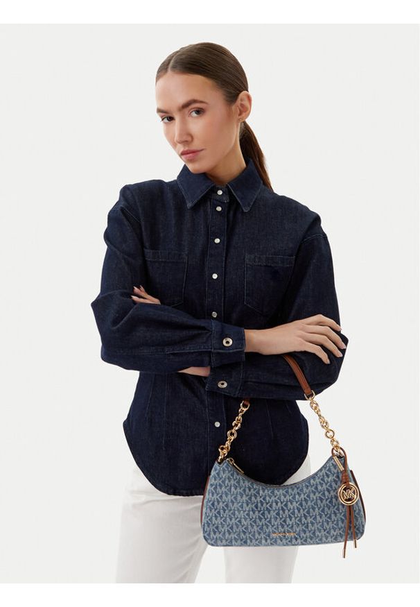 MICHAEL Michael Kors Torebka Nolita 32S6GY5W6C Niebieski. Kolor: niebieski
