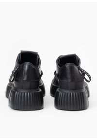 Sneakersy damskie Inuikii LEATHER MATILDA LOW. Okazja: na co dzień, do pracy, na spacer. Kolor: czarny. Sport: turystyka piesza #2