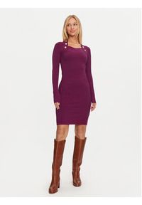 Marciano Guess Sukienka dzianinowa 4BGK01 5613Z Różowy Bodycon Fit. Kolor: różowy. Materiał: wiskoza. Typ sukienki: bodycon. Styl: wizytowy #4