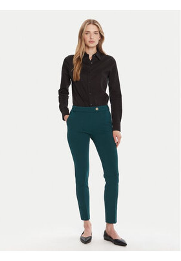 Rinascimento Chinosy CFC0126226003 Zielony Slim Fit. Kolor: zielony. Materiał: syntetyk