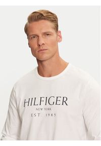 TOMMY HILFIGER - Tommy Hilfiger Longsleeve MW0MW36502 Biały Regular Fit. Kolor: biały. Materiał: bawełna. Długość rękawa: długi rękaw #4