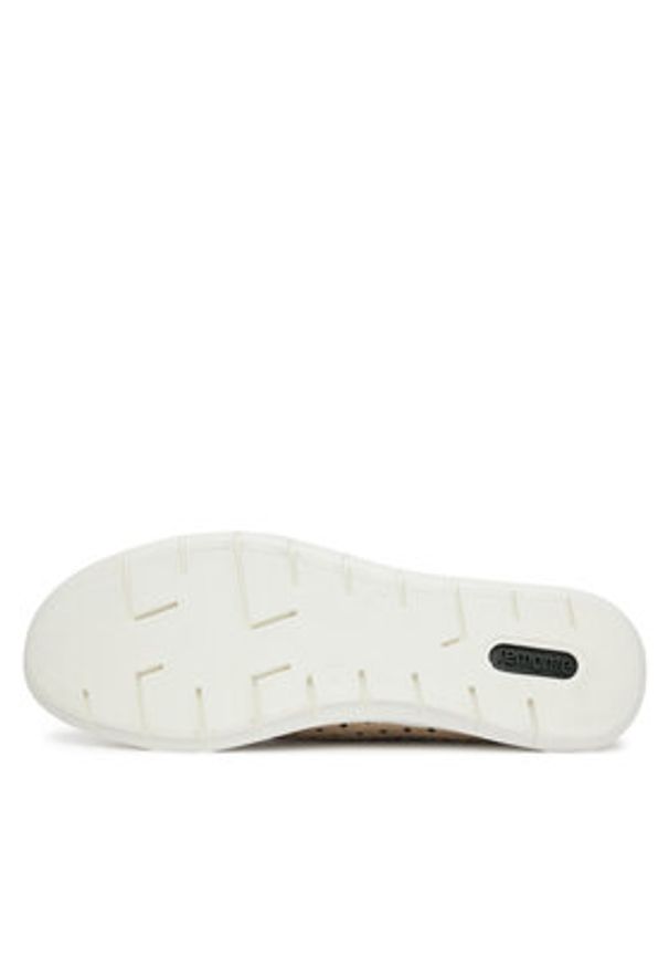 Remonte Sneakersy R7101-91 Złoty. Kolor: złoty. Materiał: skóra