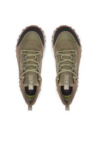 Clarks Półbuty ATLTrekRun Gtx GORE-TEX 261726947 Khaki. Kolor: brązowy. Materiał: materiał #6