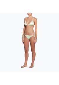 Dół od stroju pływackiego Nike Essential Tie String Bikini. Kolor: żółty