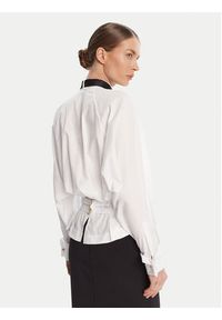 Elisabetta Franchi Koszula re Biały Regular Fit. Kolor: biały. Materiał: bawełna #5