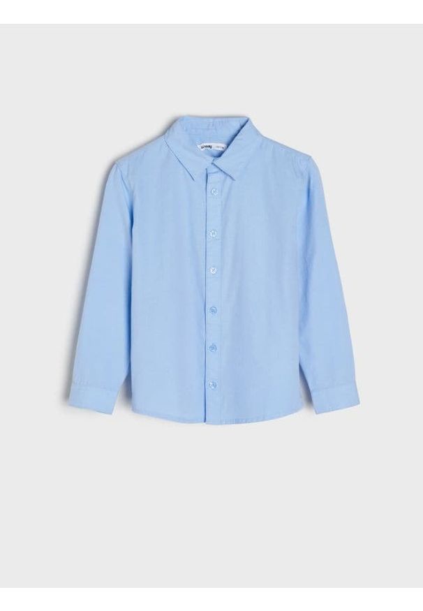 Sinsay - Koszula - błękitny. Kolor: niebieski. Styl: klasyczny