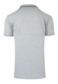 Oryginalna Koszulka Polo - Brave Soul - Popielata. Okazja: na co dzień. Typ kołnierza: polo. Kolor: szary. Materiał: bawełna, wiskoza. Styl: casual #3