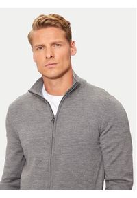 JOOP! Kardigan 17 Jk-06Davis 30032605 Szary Modern Fit. Kolor: szary. Materiał: wełna #4