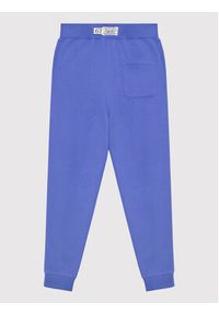 Polo Ralph Lauren Spodnie dresowe 323851015005 Niebieski Regular Fit. Kolor: niebieski. Materiał: bawełna, dresówka, syntetyk #3