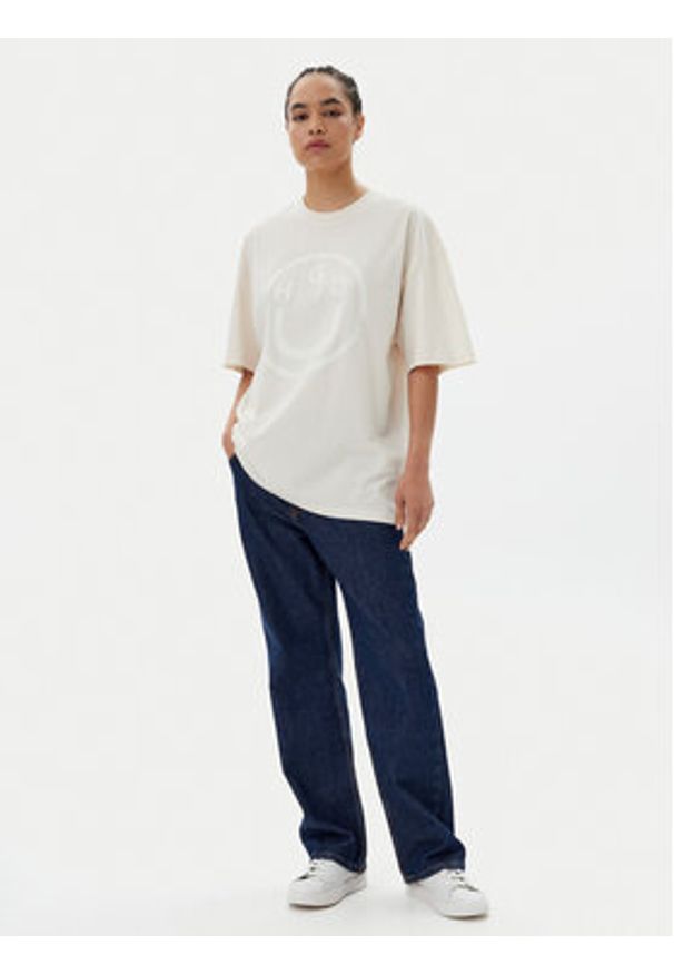 Hugo - HUGO Jeansy Elyah_B 50520594 Granatowy Straight Fit. Kolor: niebieski