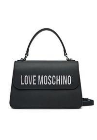 Love Moschino - LOVE MOSCHINO Torebka JC4032PP1MKD000B Czarny. Kolor: czarny. Materiał: skórzane