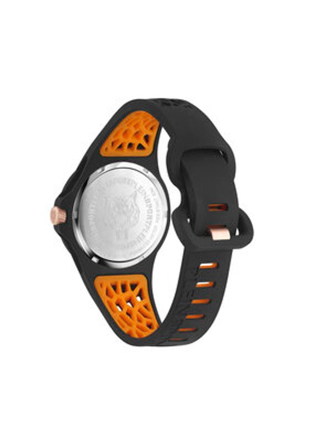 Plein Sport Zegarek Thunderstorm PSBBA0123 Czarny. Kolor: czarny. Materiał: syntetyk. Styl: sportowy