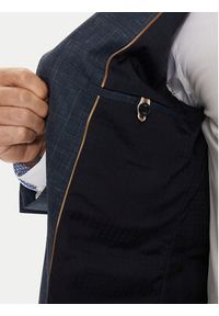 BOSS - Boss Marynarka H-Hutson-224 50521645 Granatowy Slim Fit. Kolor: niebieski. Materiał: wełna #5