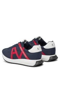 Armani Exchange Sneakersy XUX150 XV608 M651 Granatowy. Kolor: niebieski. Materiał: materiał #6
