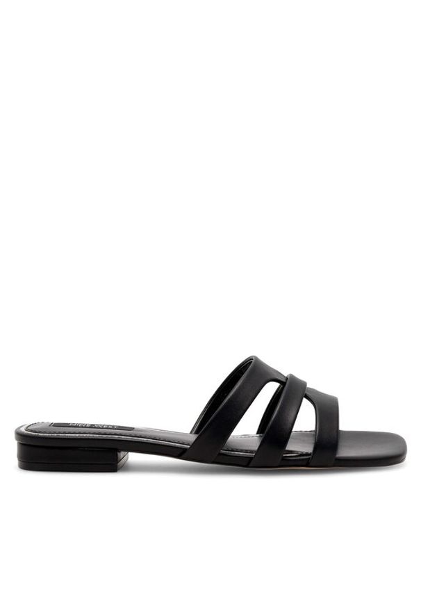 Nine West Klapki 123AL1207-1 Czarny. Kolor: czarny. Materiał: syntetyk