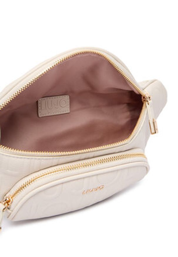 Liu Jo Saszetka nerka Esc M Bumbag AF5162 E0538 Écru. Materiał: skóra