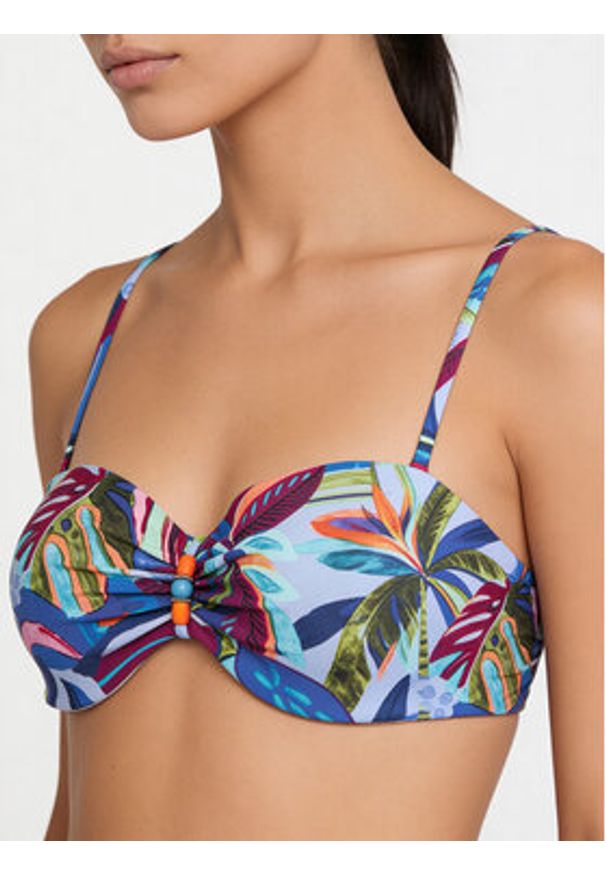SELMARK - Selmark Góra od bikini BN916 Kolorowy. Materiał: syntetyk. Wzór: kolorowy