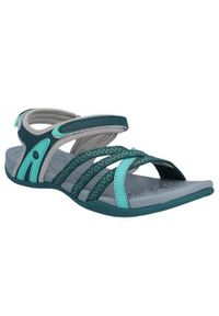 Hi-tec - Buty trekkingowe damskie Hi-Tec Savanna Ii. Zapięcie: rzepy. Kolor: zielony. Materiał: syntetyk, tkanina, materiał