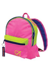 Plecak Givova Fuksjowo-Żółty dla Studentów. Kolor: różowy. Materiał: nylon. Styl: młodzieżowy